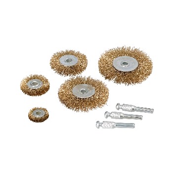 Set perie sirma circulara 5un