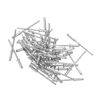 Nituri set 50buc 4 x 12,5mm