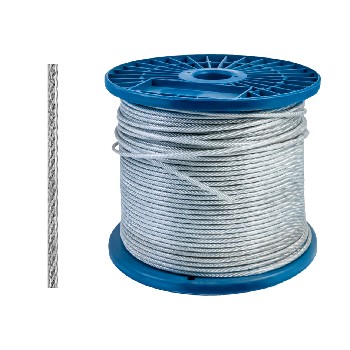 Cablu de otel cu PVC 4mm...