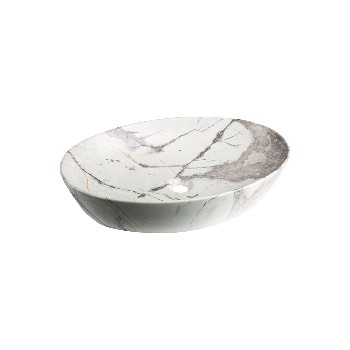 Lavoar de blat 61cm, KAFE oval