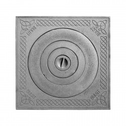 Plita ornamentata cu un...