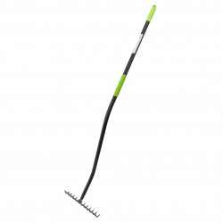 Greblă cu coadă din metal,...